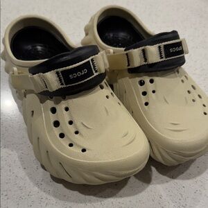 Crocs Women's Beige Clogs